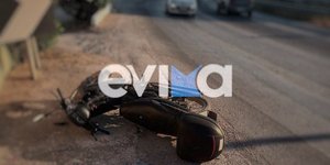 Παπούτσι θύματος τροχαίου