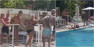 Τσακωμός ποδοσφαιριστή 