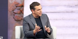 Ο Αλέξης Τσίπρας στο συνέδριο του In Forum, με θέμα «Brain Regain - Retain»