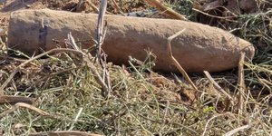 Bόμβα του Β` Παγκοσμίου πολέμου βρέθηκε σε χωράφι στην Αρετή Ηλείας