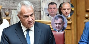 Μάκης Βορίδης, Χρήστος Μπουκώρος, Διονύσης Σταμενίτης και Τάσος Χατζηβασιλείου