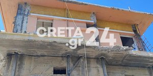 Η οικοδομή που βρήκε ακαριαίο θάνατο ο 40χρονος Σύρος