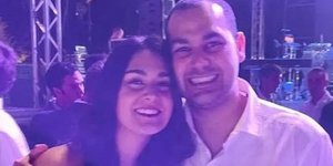 Ο Χρίστος Κούγιας με την αδελφή του, Μάιρα/Φωτογραφία Instagram: Christos Kougias