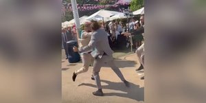 Ξύλο μεταξύ δύο ανδρών στις ιπποδρομίες του Ασκοτ