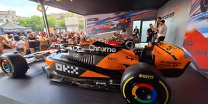 McLaren Racing Live που πραγματοποιήθηκε στην Trafalgar Square
