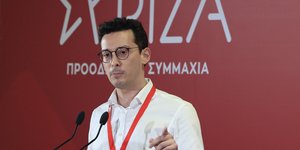 Ο νέος γραμματέας του ΣΥΡΙΖΑ-ΠΣ ο Στέργιος Καλπάκης