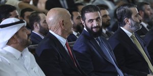 Ο μεταβατικός πρόεδρος της Συρίας, Αχμάντ αλ-Σάρα