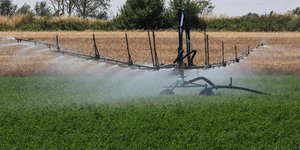 Άρδευση καλλιεργειών στη Θεσσαλία
