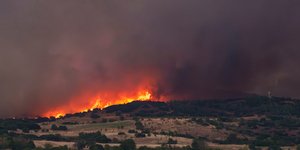 Η φωτιά στην Άσσηρο Θεσσαλονίκης