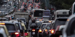 Κίνηση οχημάτων στην Αθήνα