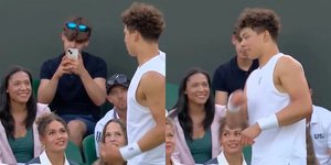 Αυτός είναι ο τενίστας που τον κοιτάζει και λιώνει η κόρη του Ντένις Ρόντμαν