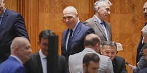 O πρωθυπουργός της Ρουμανίας Ιλίε Μπολοζάν