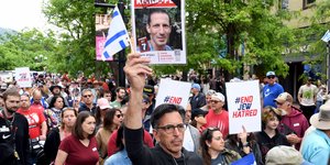 Διαδήλωση στο Κολοράντο, υποστήριξης στους ισραηλινούς ομήρους 