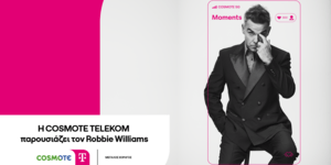 Ο Robbie Williams και η COSMOTE TELEKOM δίνουν το πιο μελωδικό ραντεβού της σεζόν