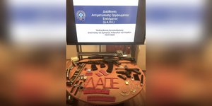 Όπλα από αστυνομική επιχείρηση