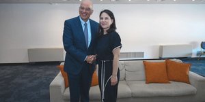 Νίκος Δένδιας και Ράντμιλα Σεκερίνσκα
