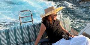 Η Diane von Furstenberg έκανε διακοπές στην Ελλάδα