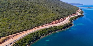 O νέος δρόμος για τη Λευκάδα 