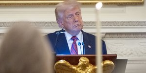 Ο πρόεδρος των ΗΠΑ, Ντόναλντ Τραμπ