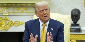 Ο πρόεδρος των ΗΠΑ, Ντόναλντ Τραμπ 