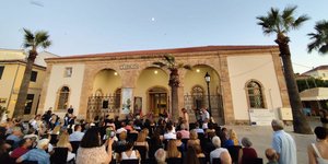 Το αποκατεστημένο κτήριο του Παλαιού Τελωνείου στο Ναύπλιο, εγκαινίασε η υπουργός Πολιτισμού Λίνα Μενδώνη.