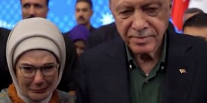Ξέσπασε σε κλάματα η Εμινέ Ερντογάν