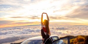 Γυναίκα ευτυχισμένη