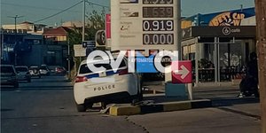 Τροχαίο με περιπολικό στην Χαλκίδα