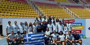 Η ελληνική αποστολή στο Ευρωπαϊκό Ολυμπιακό Φεστιβάλ Νέων στα Σκόπια