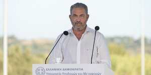 Ο πρόεδρος και διευθύνων σύμβουλος της AKTOR, Αλέξανδρος Εξάρχου