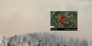 Μεγάλες καταστροφές από τη φωτιά στον Φενεό / Πυρκαγιά Ενημέρωση