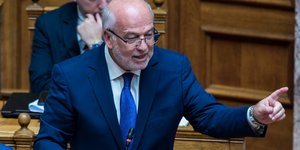 Ο Γιώργος Φλωρίδης στη Βουλή