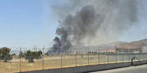 Φωτιά στον Ασπρόπυργο Αττικής 