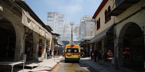 Φωτιά σε κατάστημα στο Καπάνι της Θεσσαλονίκης