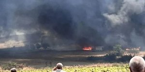 Φωτιά στη Κομοτηνή