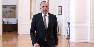 Ο Γιώργος Γεραπετρίτης στο ΥΠΕΞ