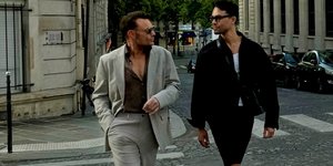 Ο Δημήτρης Γιαννέτος και ο σύντροφός του, Φελίπε Καρντόσο