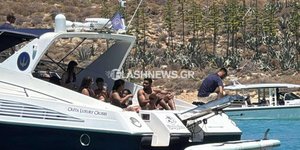  Στιγμές χαλάρωσης για τον Αντετοκούνμπο και την οικογένειά του- Με σκάφη στον Μπάλο και τη Γραμβούσα