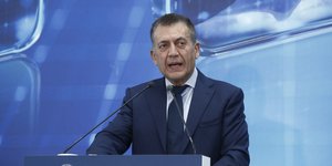 Ο αναπληρωτής υπουργός Αθλητισμού, Γιάννης Βρούτσης