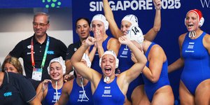 Women polo greek team