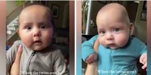 Το κοριτσάκι και το αγοράκι των διδύμων