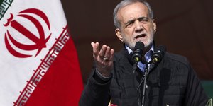 Ο πρόεδρος του Ιράν, Μασούντ Πεζεσκιάν 