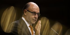 Ο πρώην υπουργός Οικονομικών της Ισπανίας, Κριστομπάλ Μοντόρο