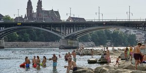 Καύσωνας στην Ελβετία