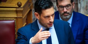 Ο αναπληρωτής υπουργός Υποδομών και Μεταφορών Κωνσταντίνος Κυρανάκης