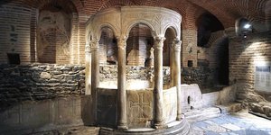 Κρύπτη στην εκκλησία του Αγίου Δημητρίου Θεσσαλονικης 