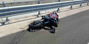 Τροχαίο δυστύχημα στην εθνική οδό Αθηνών-Λαμίας