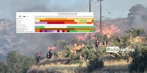 Ακραίες οι πυρομετεωρολογικές συνθήκες της φωτιάς στην Ιεράπετρα θα εξακολουθήσουν να είναι ακραίες μέχρι το απόγευμα της Πέμπτης