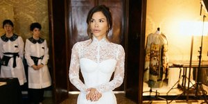 Η Λόρεν Σάντσεζ με νυφικό Dolce & Gabbana