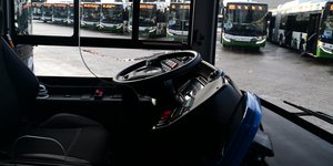 Θέση οδηγού λεωφορείου